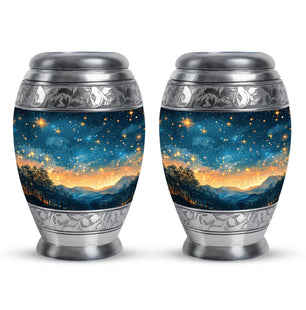Majestic Sky Theme 3 Inch Keepsake Pack of 2