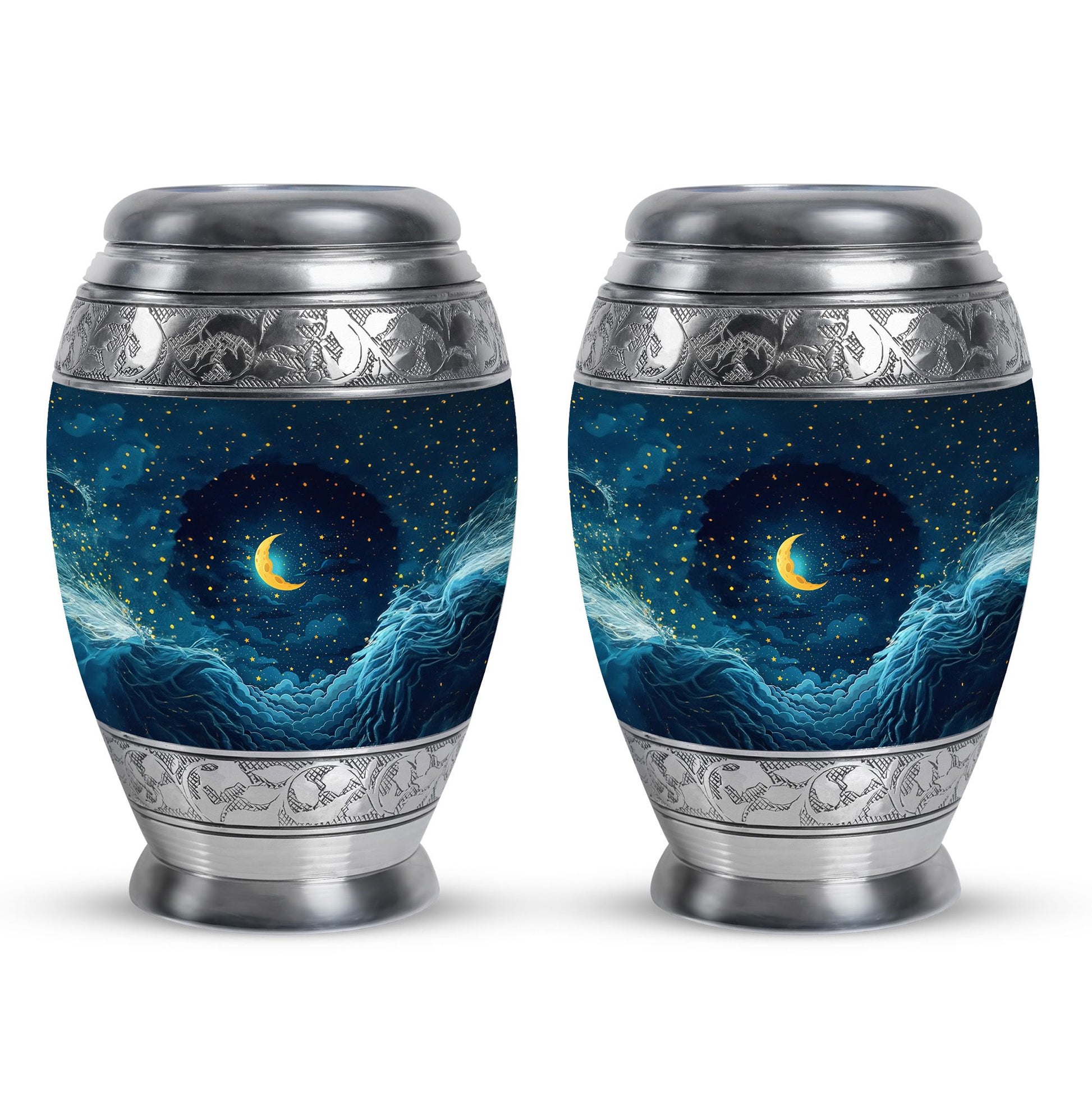 Majestic Moon Theme 3 Inch Keepsake Pack of 2