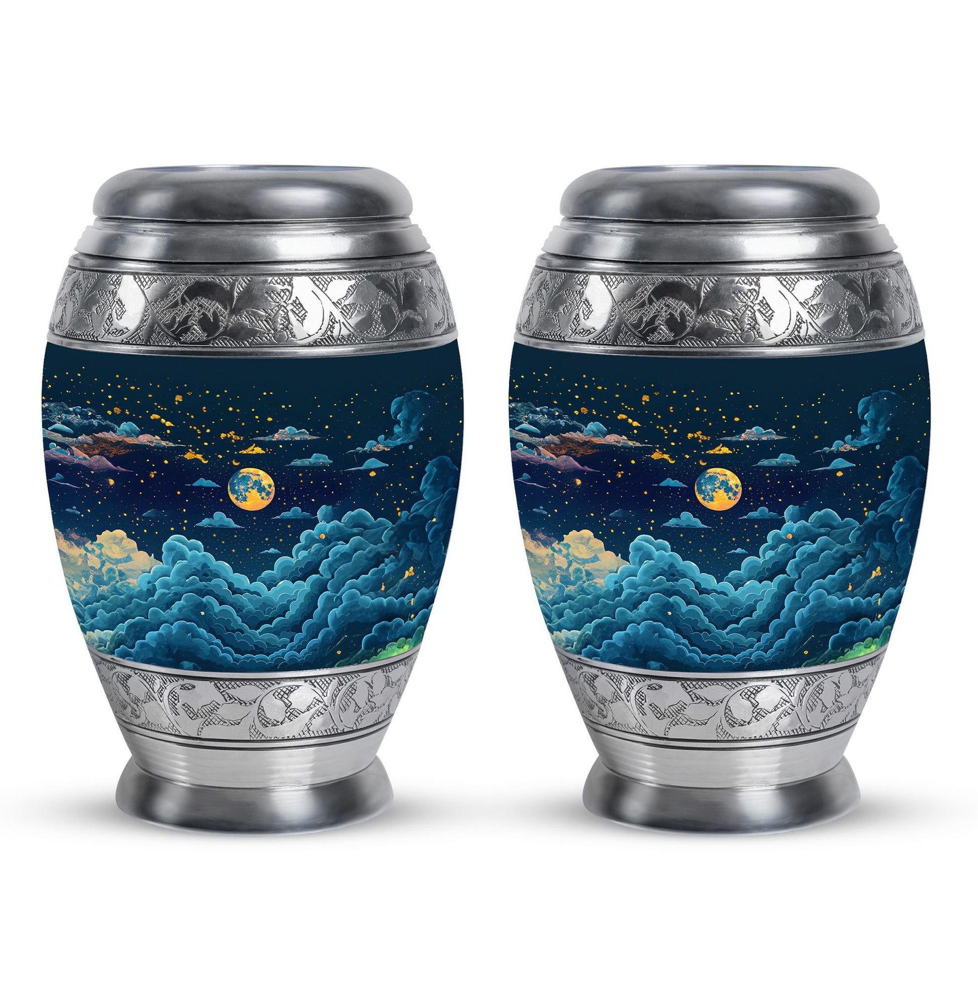 Majestic Moon Theme 3 Inch Keepsake Pack of 2