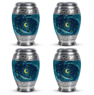 Majestic Moon Theme 3 Inch Keepsake Pack of 4