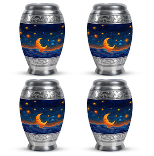 Night Sky Theme 3 Inch Keepsake Pack of 4
