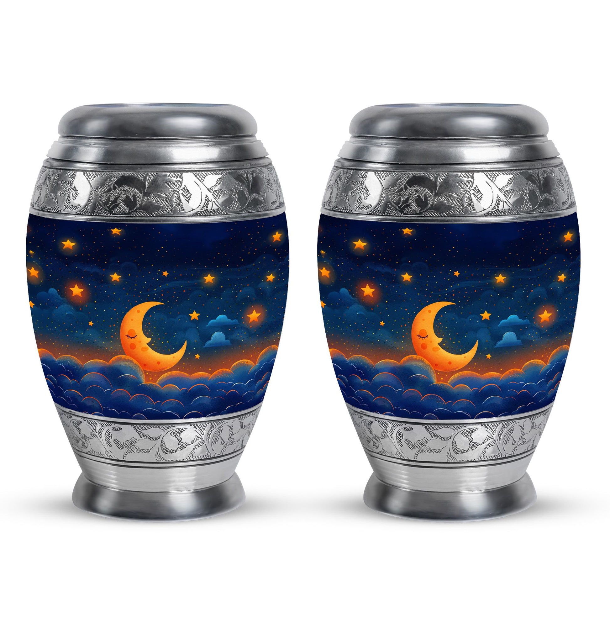 Night Sky Theme 3 Inch Keepsake Pack of 2