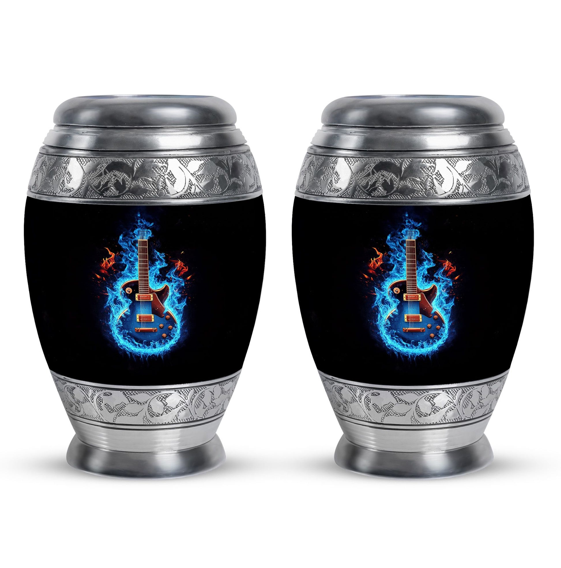 Guitar Theme 3 Inch Keepsake Pack of 2