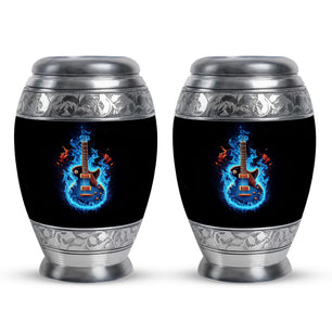 Guitar Theme 3 Inch Keepsake Pack of 2