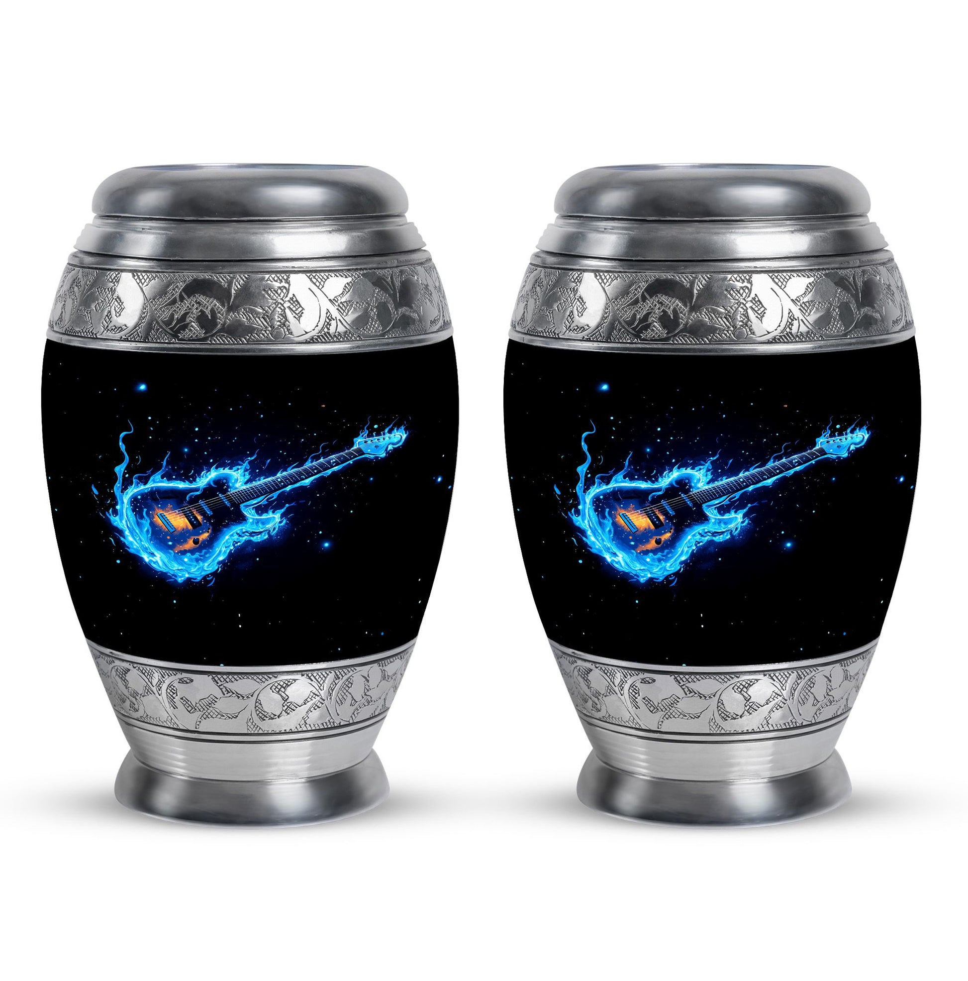 Guitar Theme 3 Inch Keepsake Pack of 2