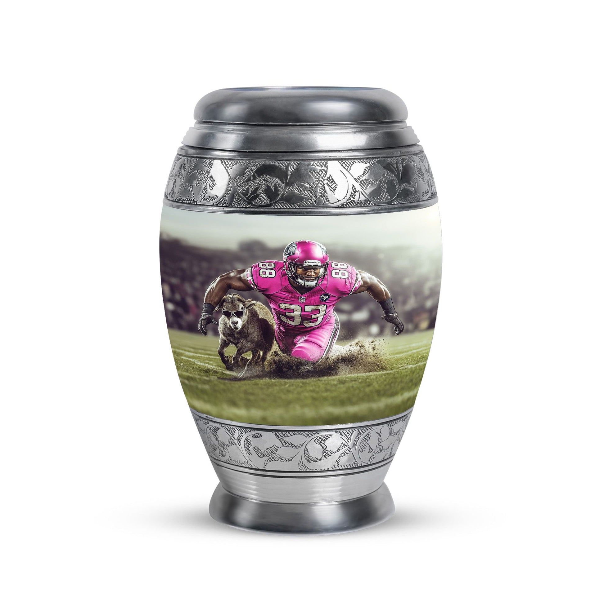 Football Theme 3 Inch Keepsake