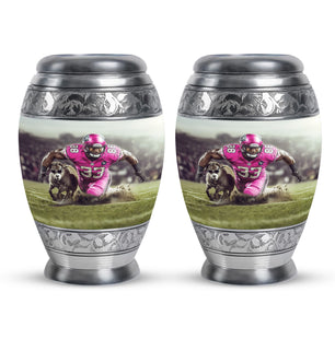 Football Theme 3 Inch Keepsake Pack of 2