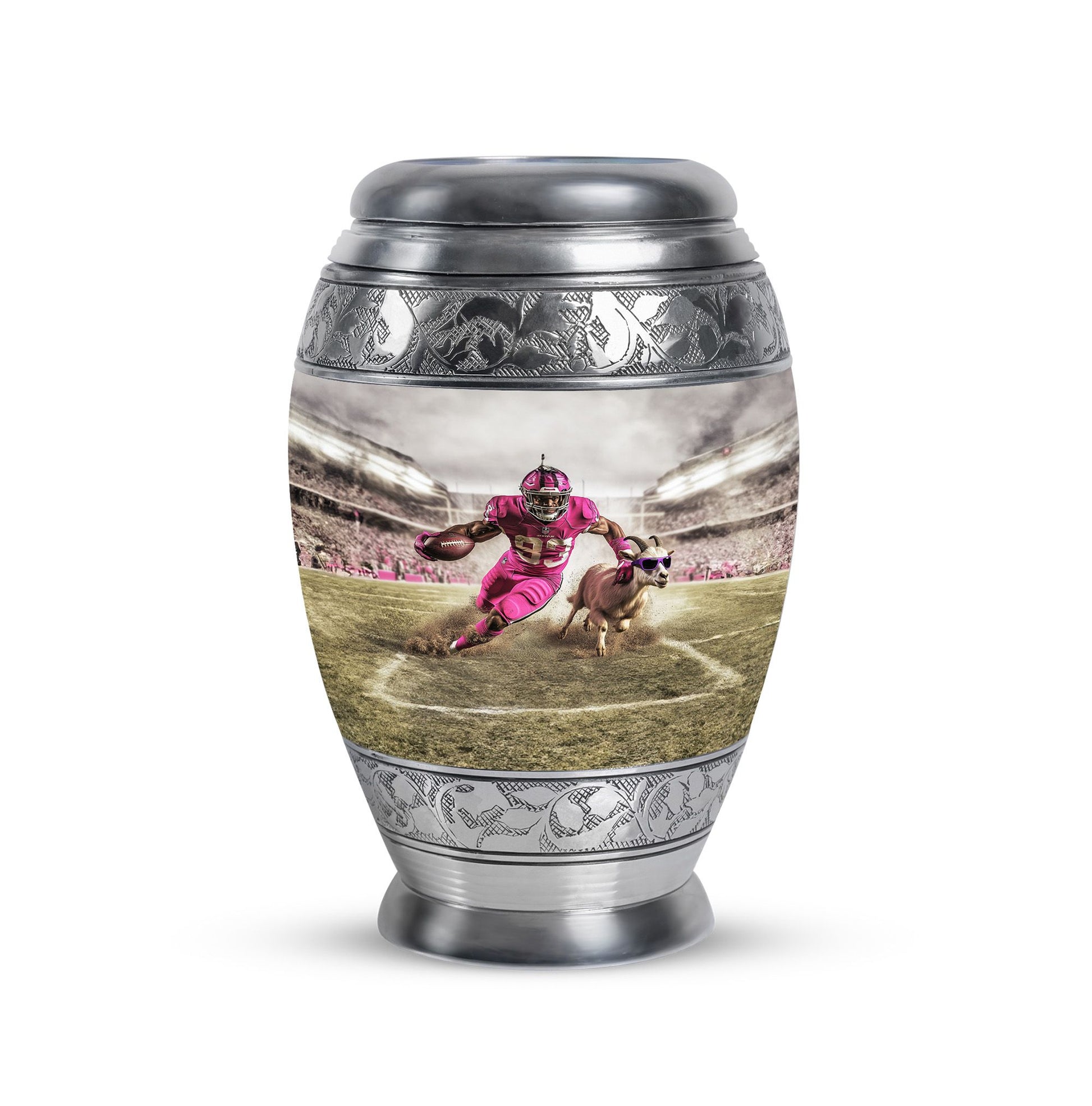 Football Theme 3 Inch Keepsake