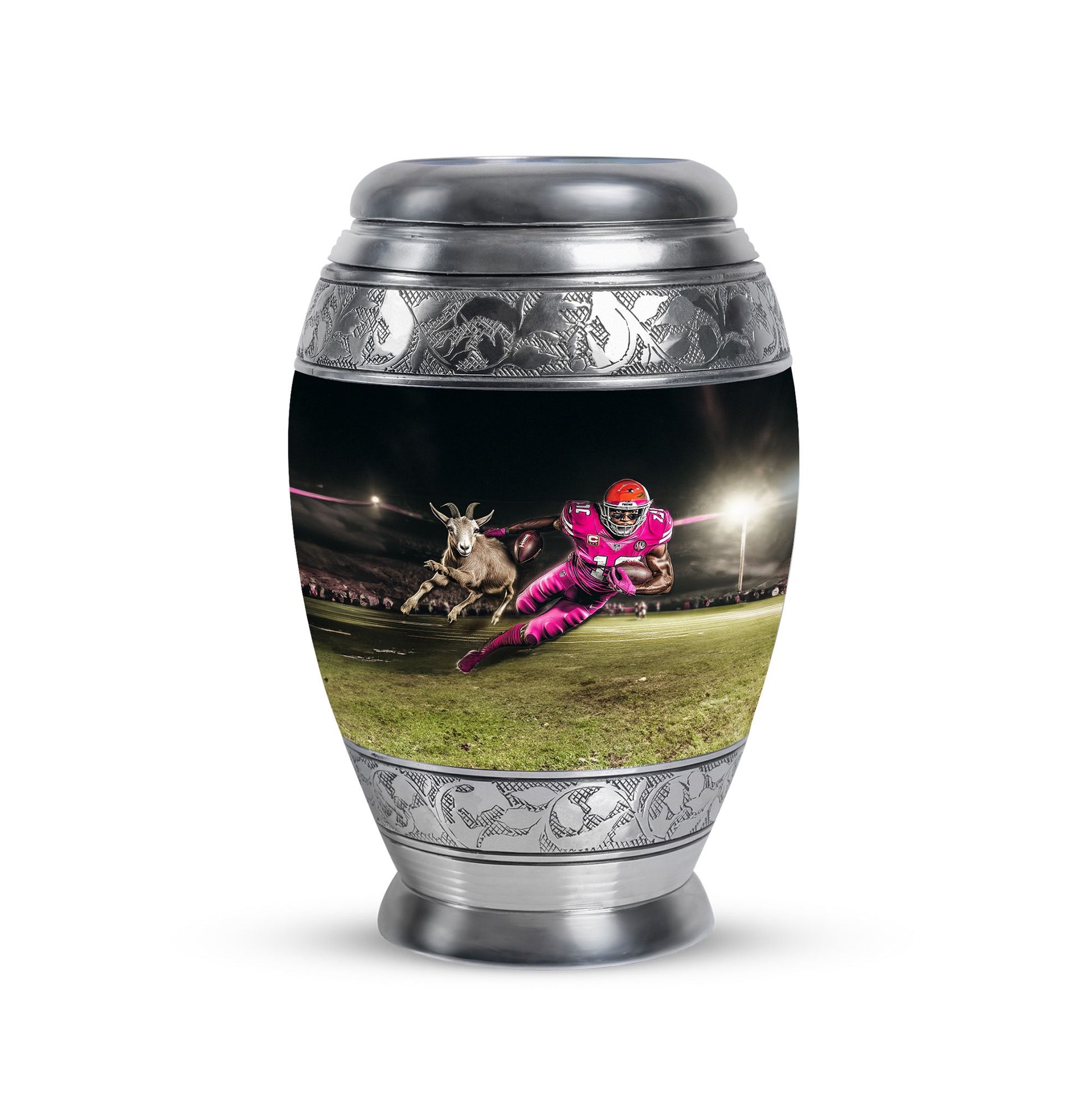 Football Theme 3 Inch Keepsake