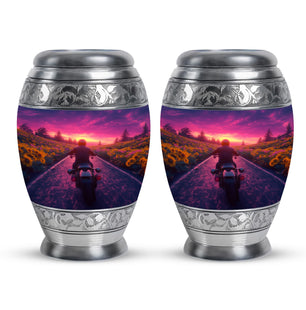 Motorbike Riders Theme 3 Inch Keepsake Pack of 2