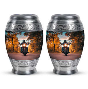 Motorbike Riders Theme 3 Inch Keepsake Pack of 2