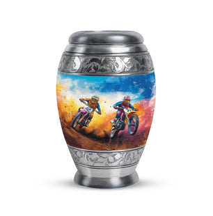Motorbike Race Theme 3 Inch Keepsake