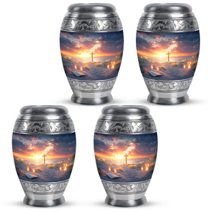 Cross Theme 3 Inch Keepsake Pack of 4