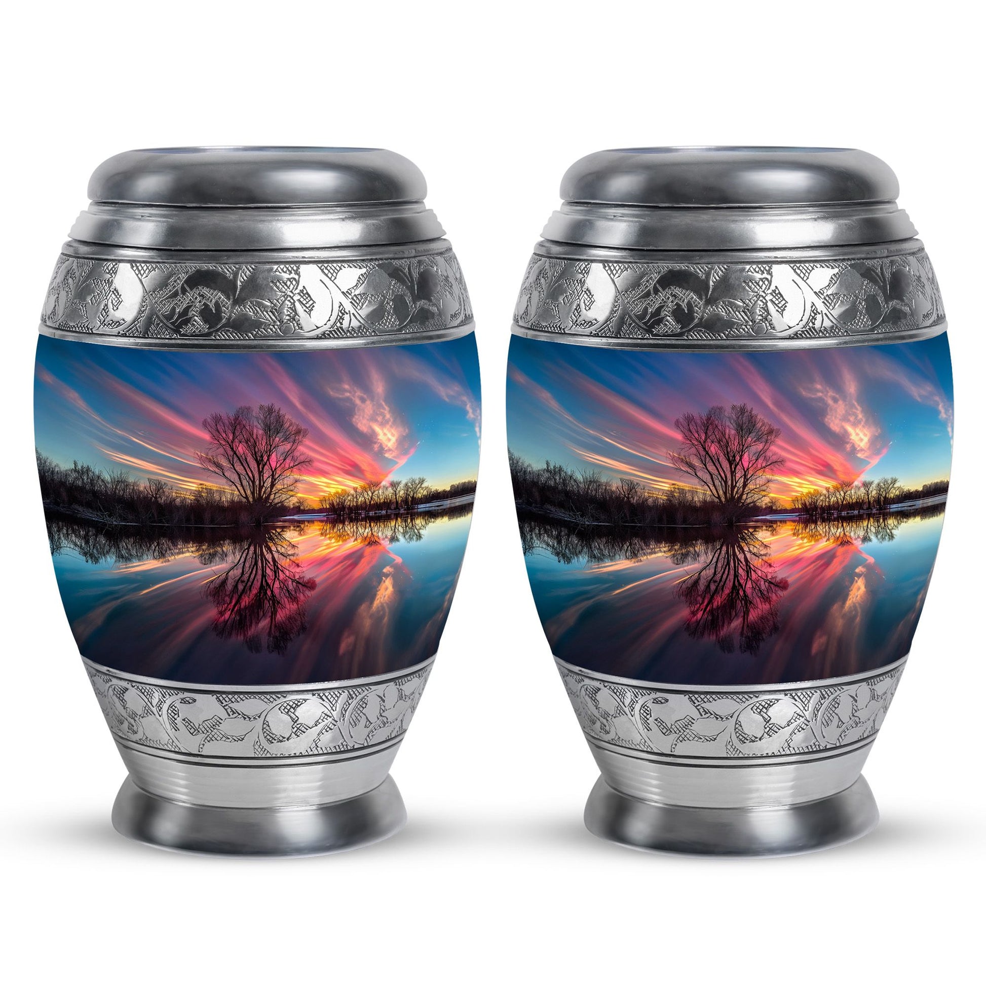 River Theme 3 Inch Keepsake Pack of 2