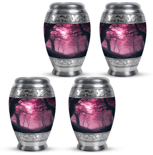 Tree Theme 3 Inch Keepsake Pack of 4