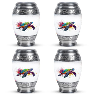Tortoise Theme 3 Inch Keepsake Pack of 4