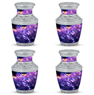 Purple Butterfly Meadow- Butterfly Urn Teardrop Urn For Ashes