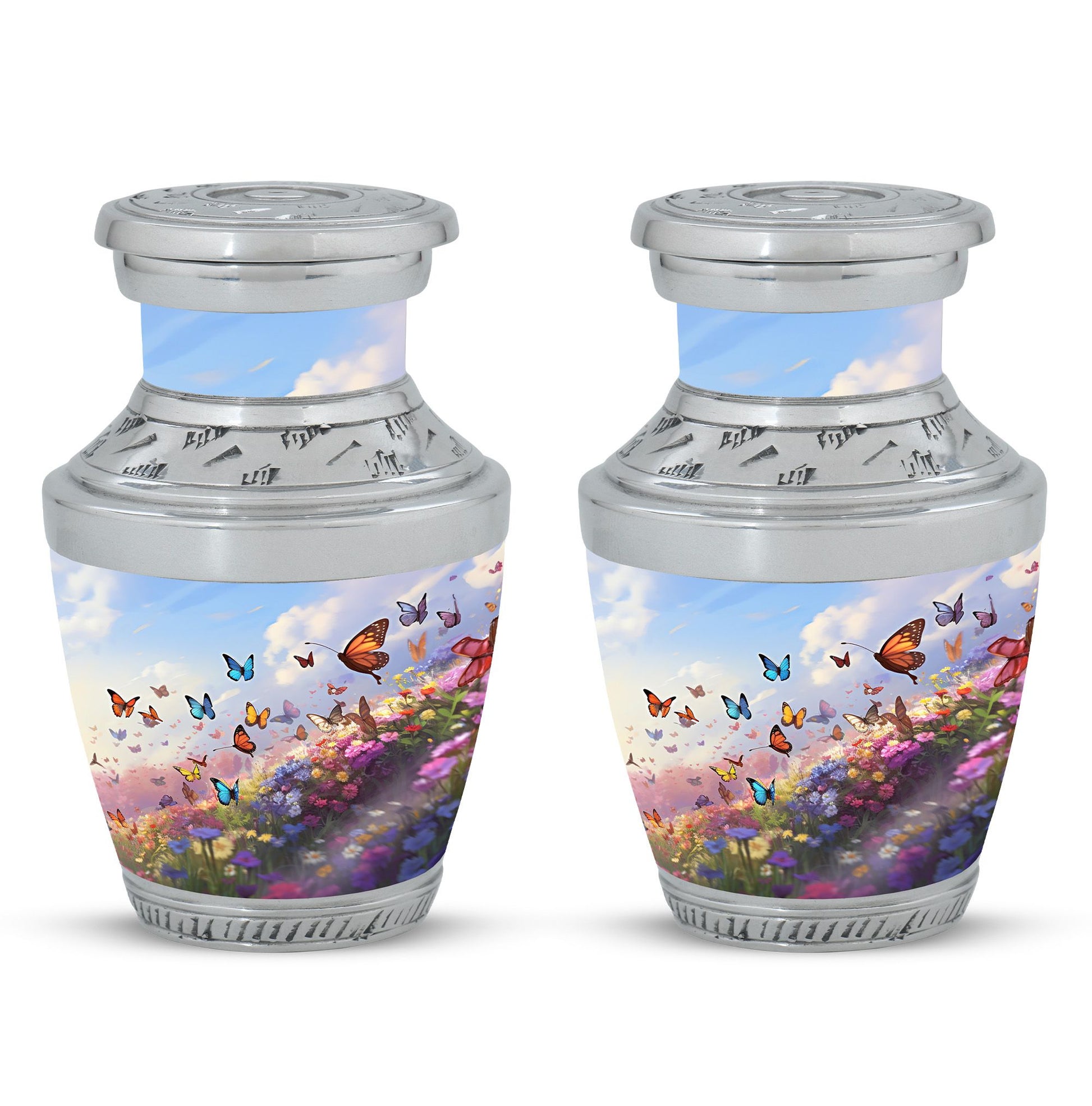 Magical Butterfly Fantasy- Butterfly Urn Teardrop Cremation Urn