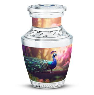 A_mythical_peacock - Peacock Urn Cremation Urn