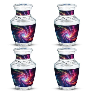 Symphony Cosmos - Galaxy Urn Teardrop, Heart Cremation Urn For Ashes