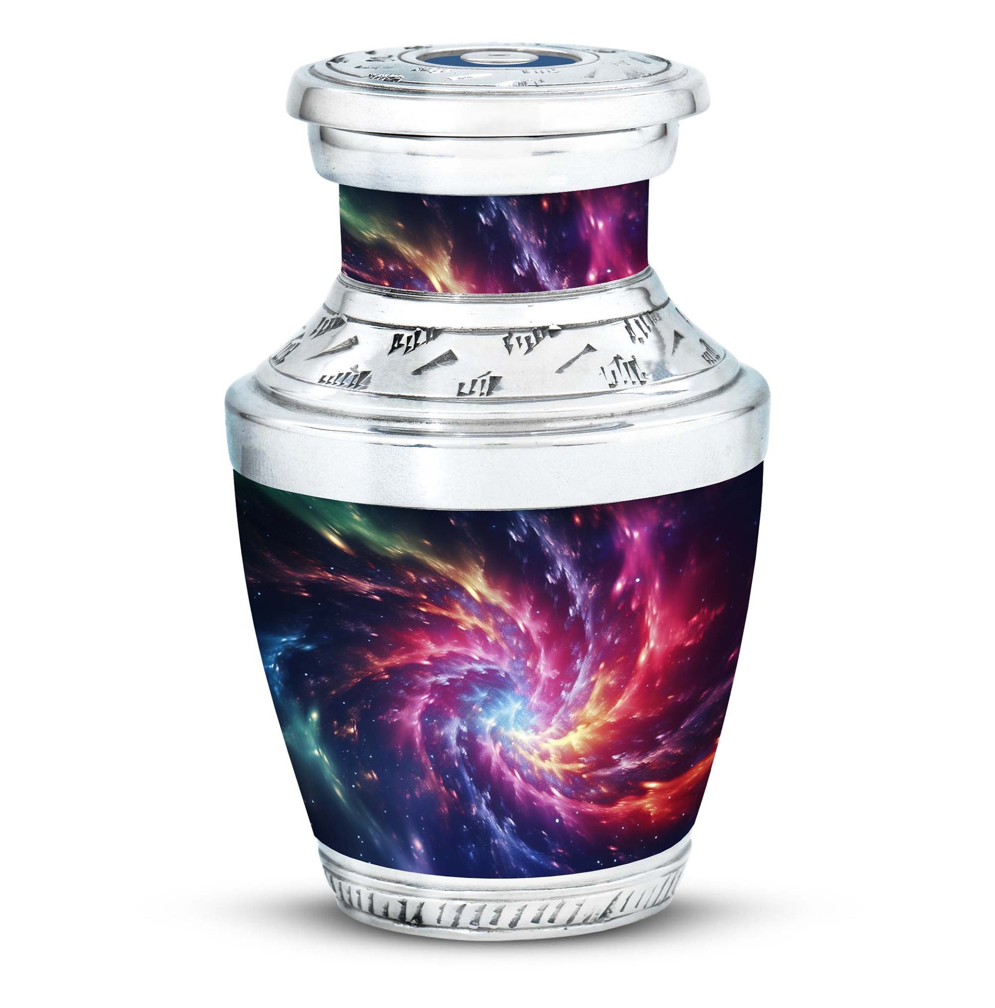Symphony Cosmos - Galaxy Urn Teardrop, Heart Cremation Urn For Ashes