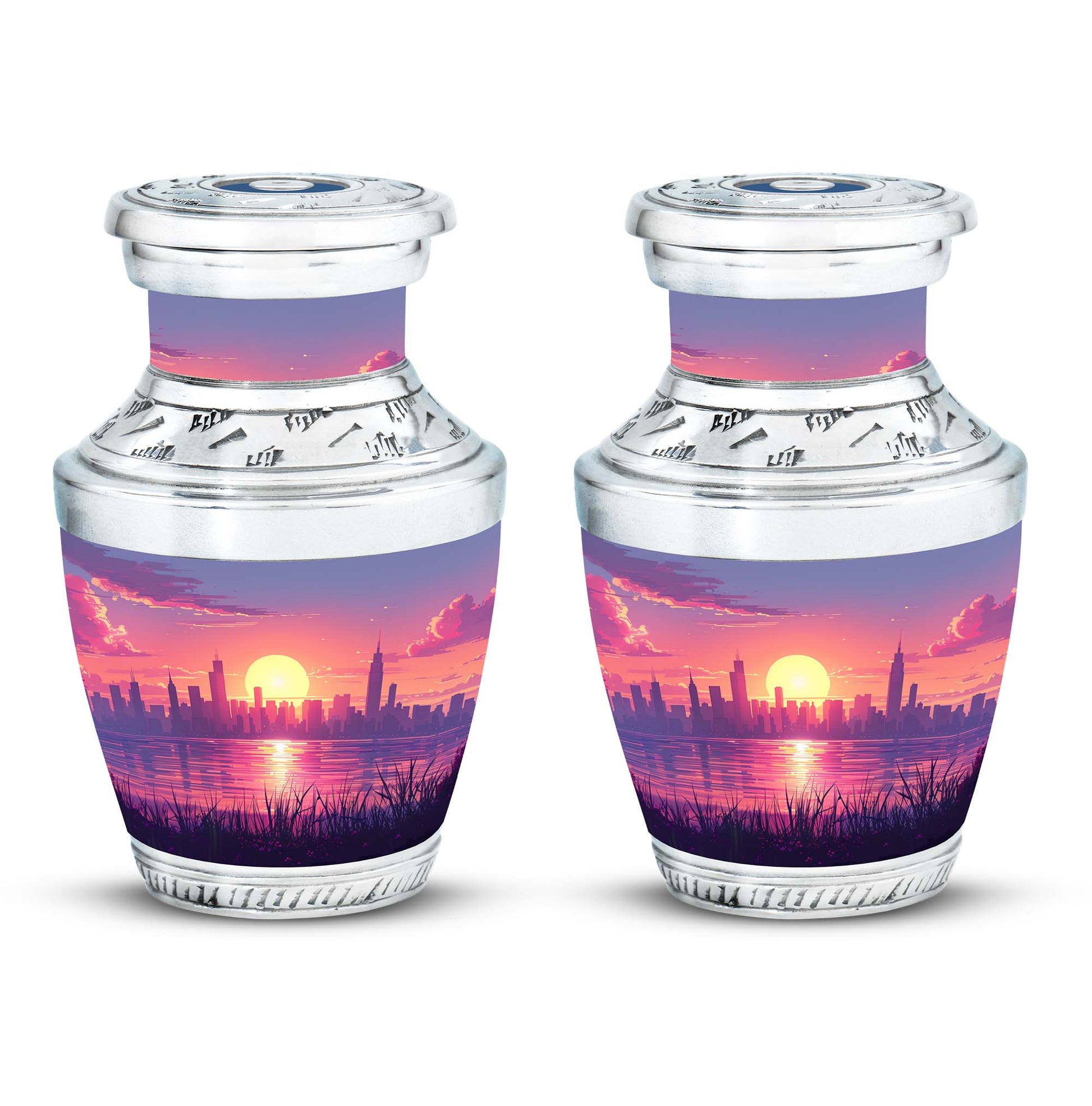 Urban Oasis - Car Urn Large Teardrop, Heart Urn For Ashes
