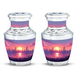 Urban Oasis - Car Urn Large Teardrop, Heart Urn For Ashes