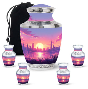 Urban Oasis - Car Urn Large Teardrop, Heart Urn For Ashes