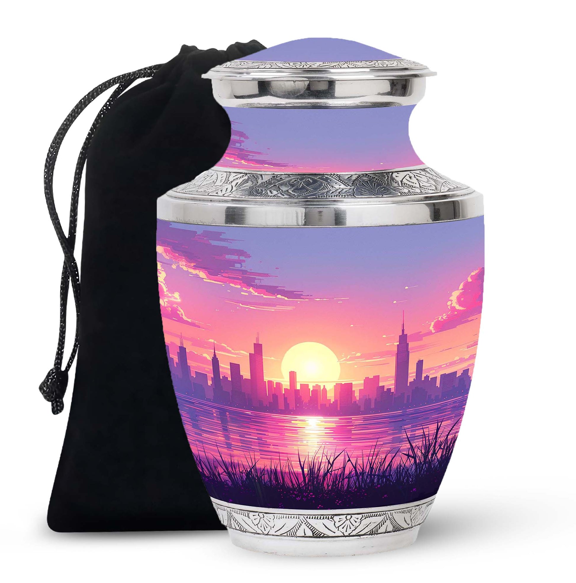 Urban Oasis - Car Urn Large Teardrop, Heart Urn For Ashes