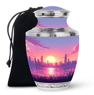 Urban Oasis - Car Urn Large Teardrop, Heart Urn For Ashes