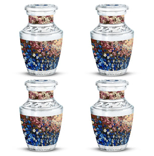 Flowers Urns For Women Funeral, Ashes Cremation Urn