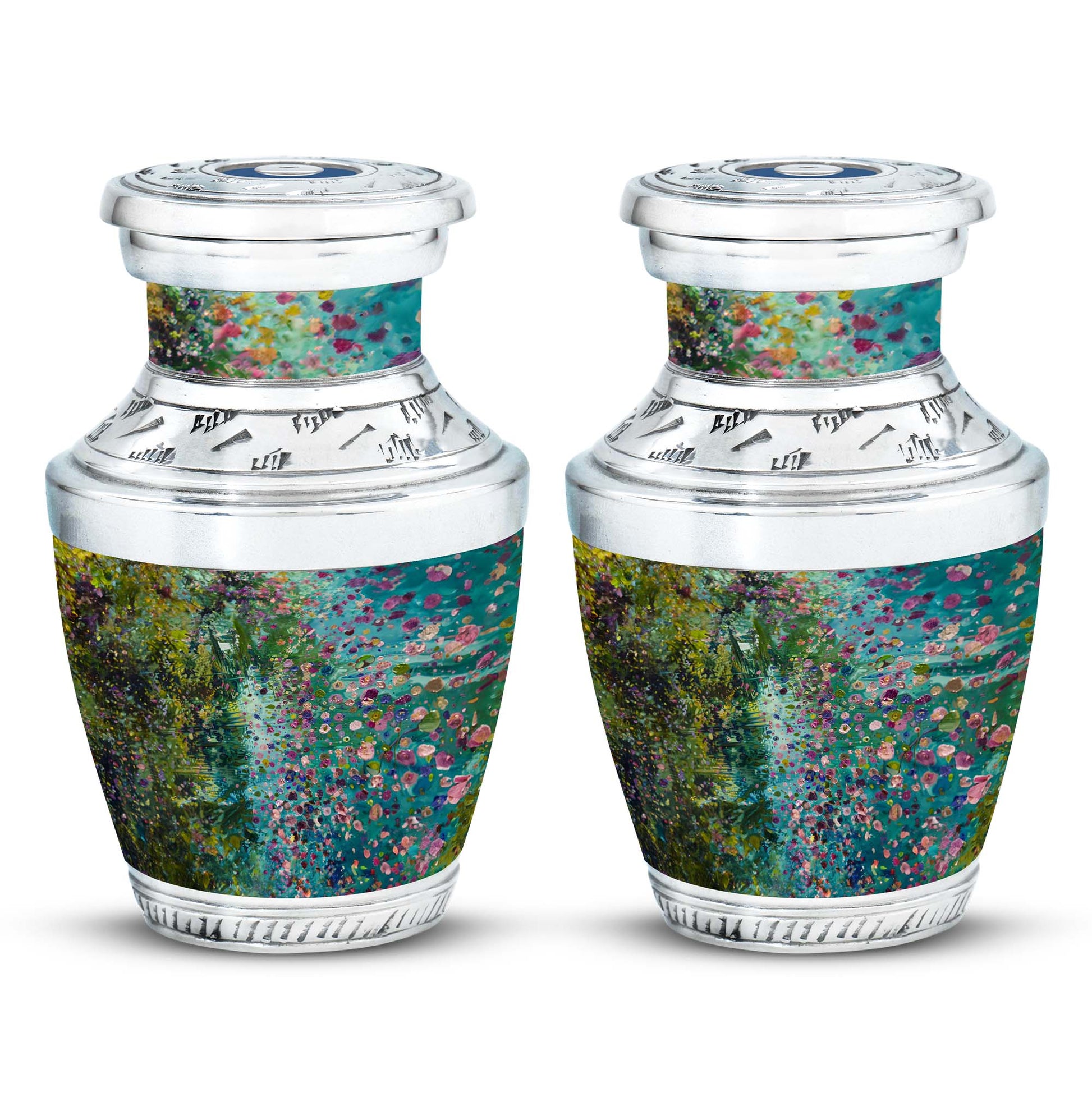 Flowers Urn Vase Funeral, Ashes Cremation Urn For Ashes