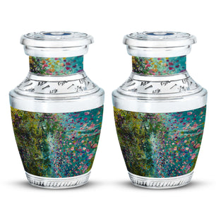 Flowers Urn Vase Funeral, Ashes Cremation Urn For Ashes