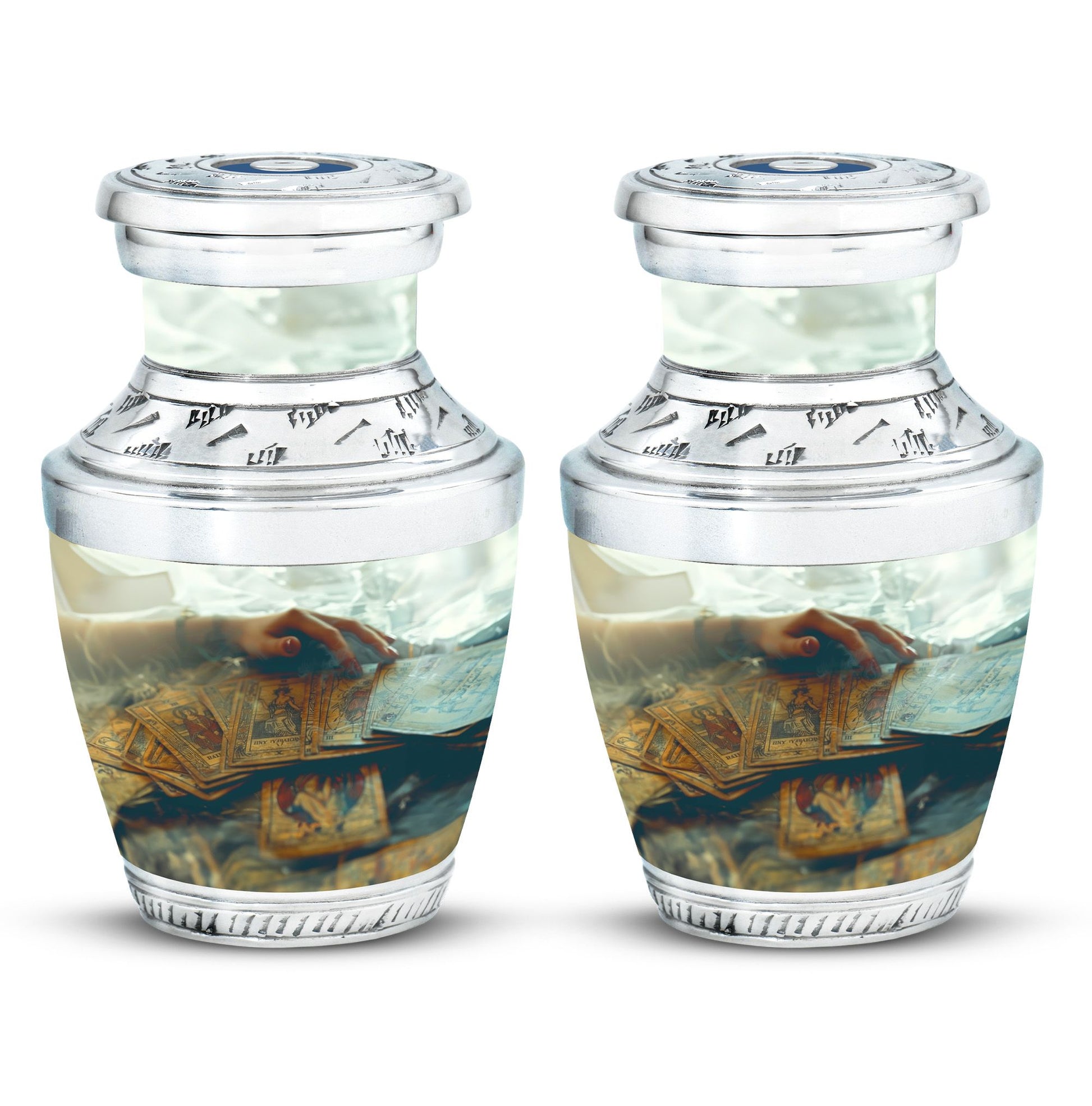 Tarot Decorative Urn For Ashes Large Funeral, Ashes Urn For Ashes