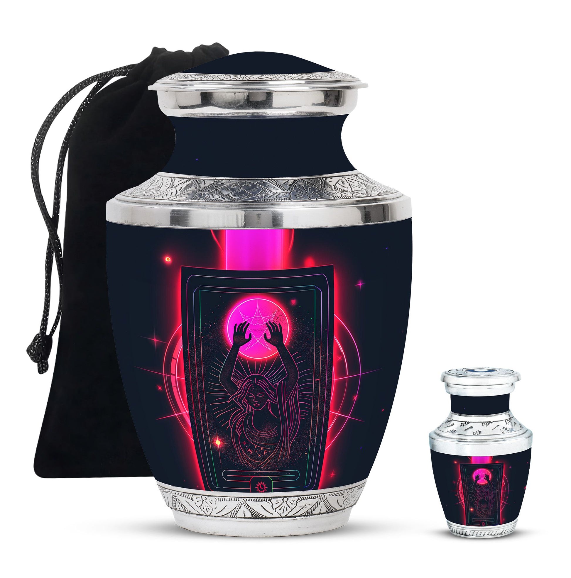 Tarot Keepsake Urns For Ashes Funeral, Ashes Cremation Urn For Ashes