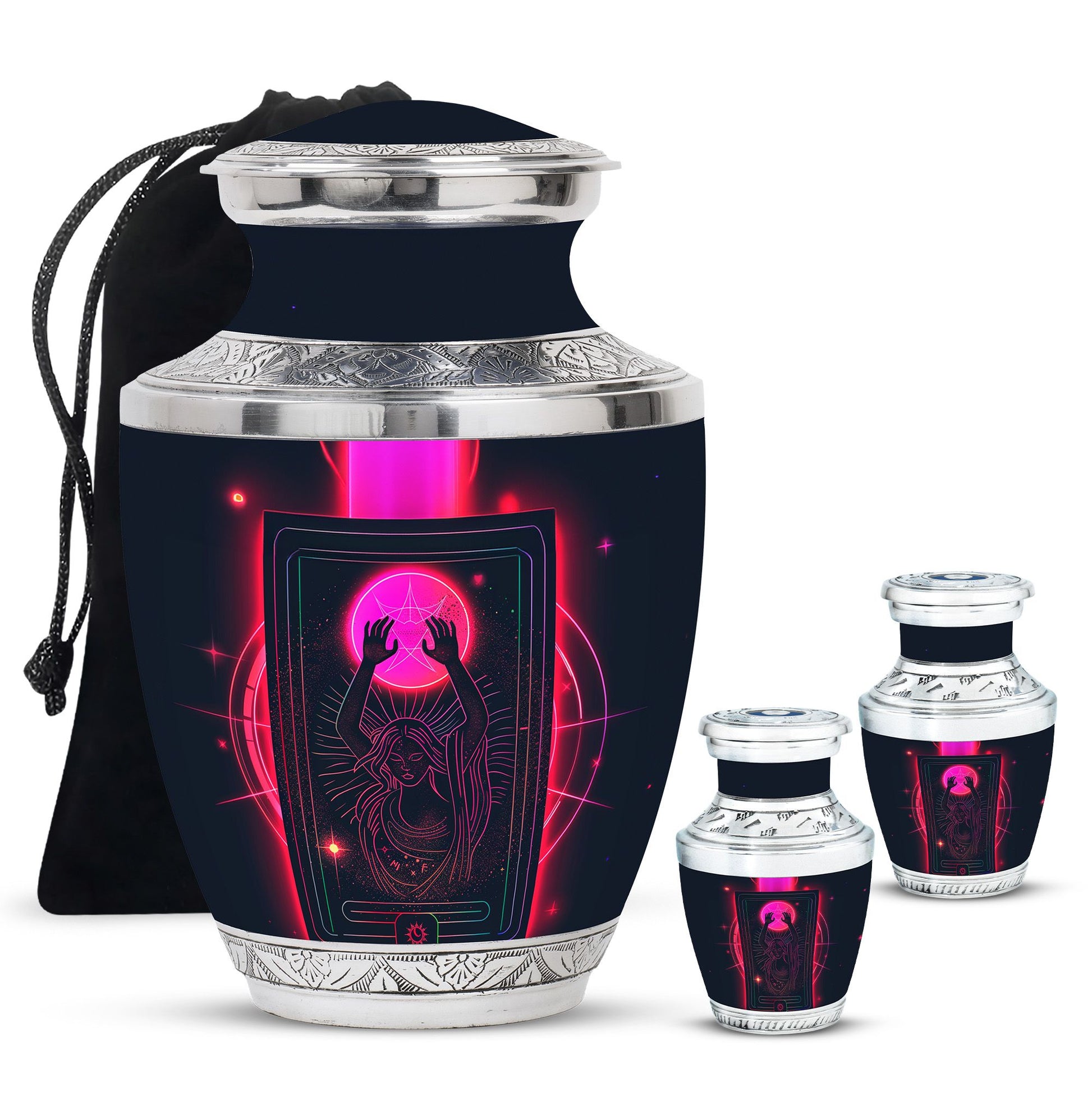 Tarot Keepsake Urns For Ashes Funeral, Ashes Cremation Urn For Ashes