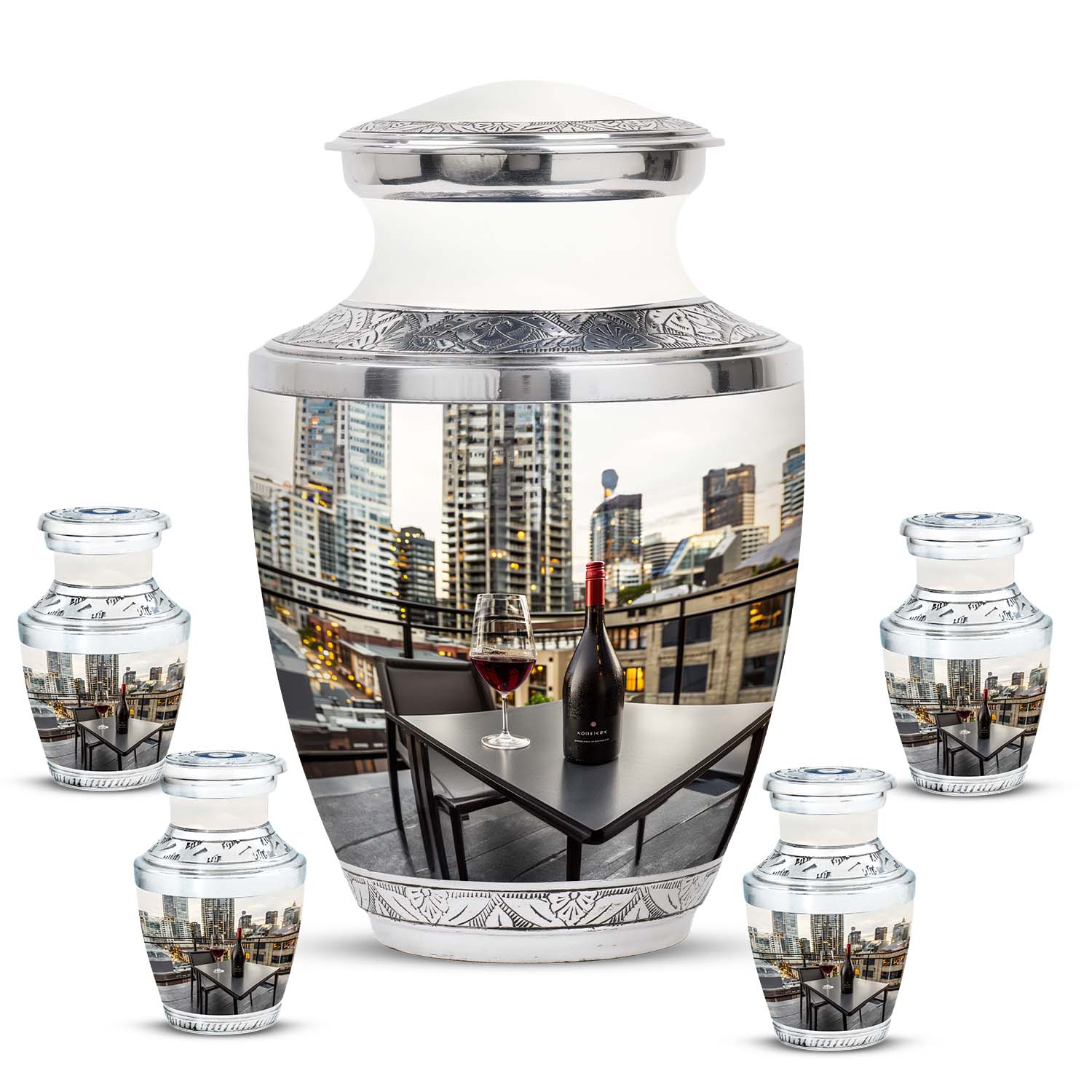 Wine Personal Urns For Human Ashes Keepsake Funeral, Ashes Memorial Urn
