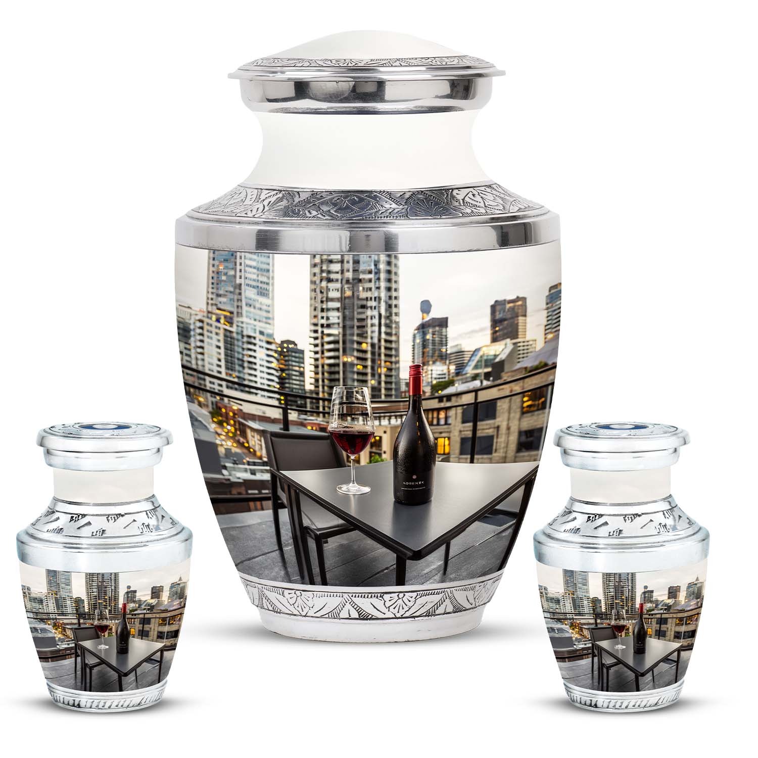 Wine Personal Urns For Human Ashes Keepsake Funeral, Ashes Memorial Urn