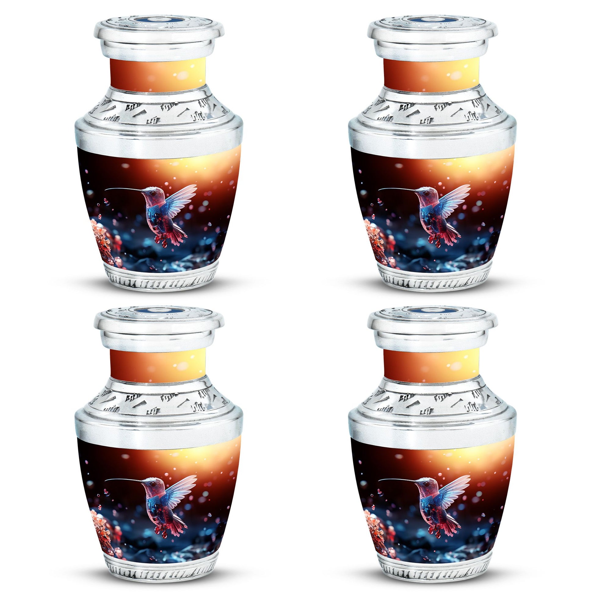 Humming Birds Cremation Keepsakes Funeral, Ashes Cremation Urn