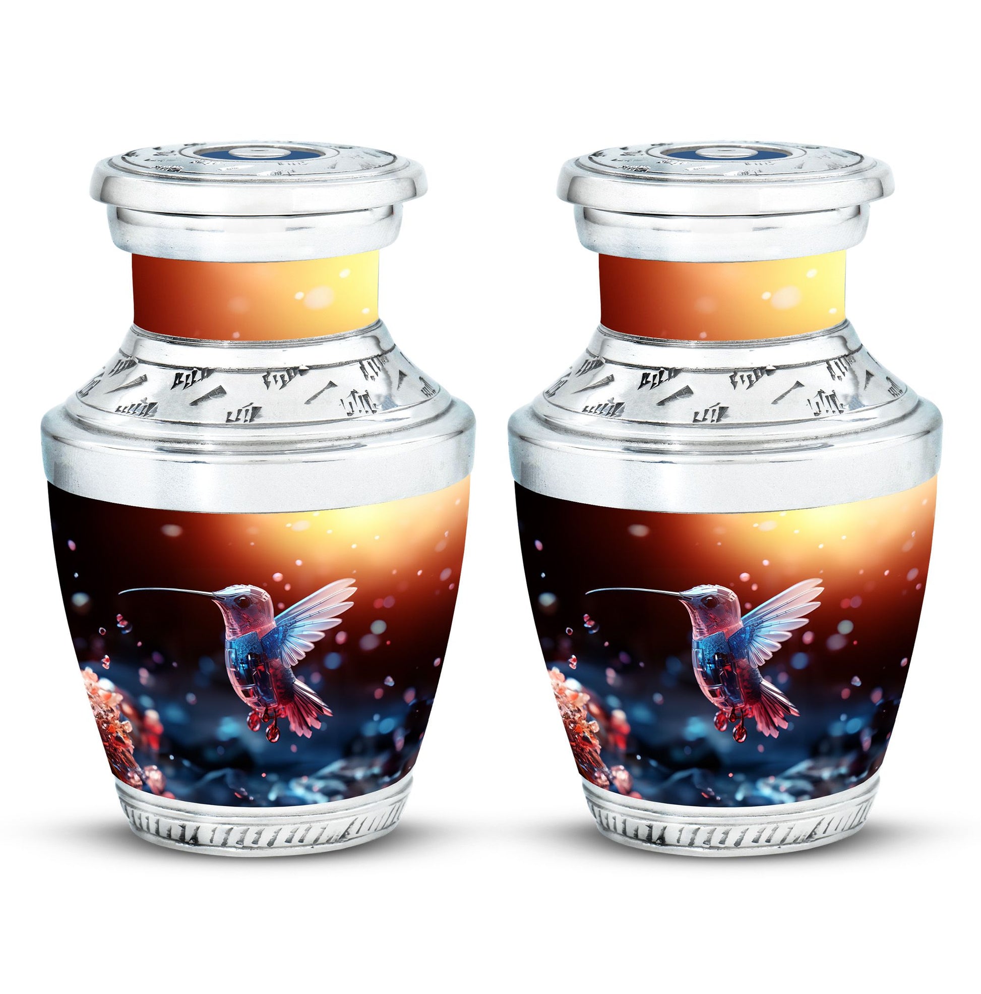 Humming Birds Cremation Keepsakes Funeral, Ashes Cremation Urn