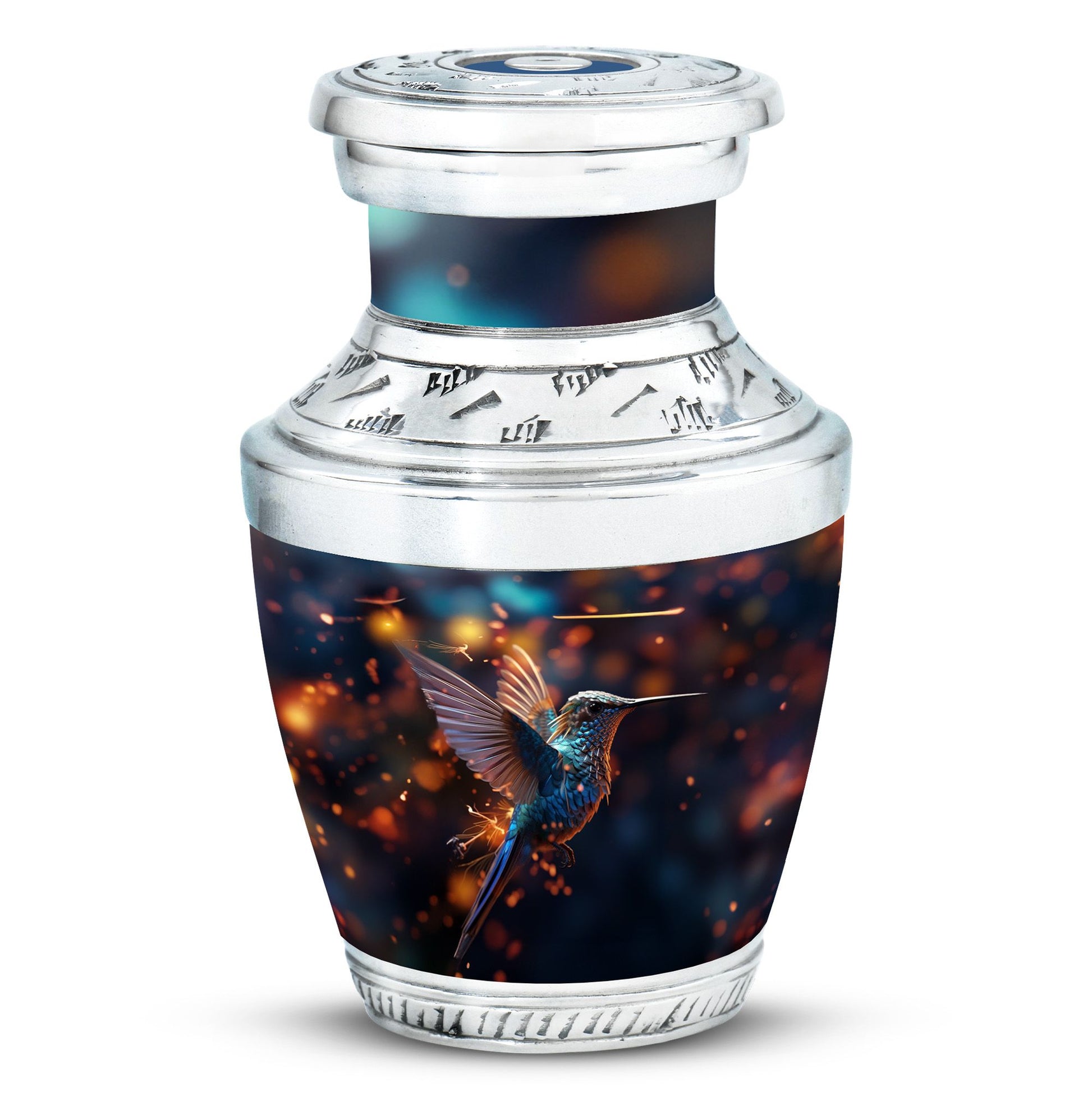 Humming Birds Urn For Mom Ashes Funeral, Ashes Memorial Urn