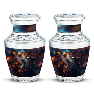 Humming Birds Urn For Mom Ashes Funeral, Ashes Memorial Urn