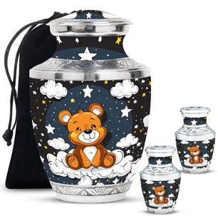 Bear Cremation Urn For Human Ashes Large Funeral, Ashes Urn For Ashes