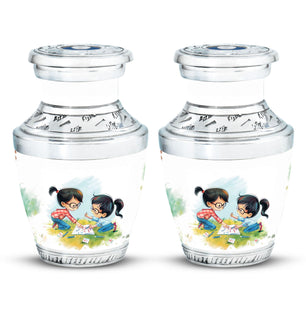 Brother And Sister Urn For Human Ashes Funeral, Ashes Cremation Urn