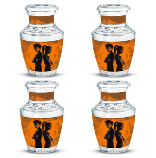 Brother And Sister Mini Urns For Human Ashes Large Funeral, Ashes Urn