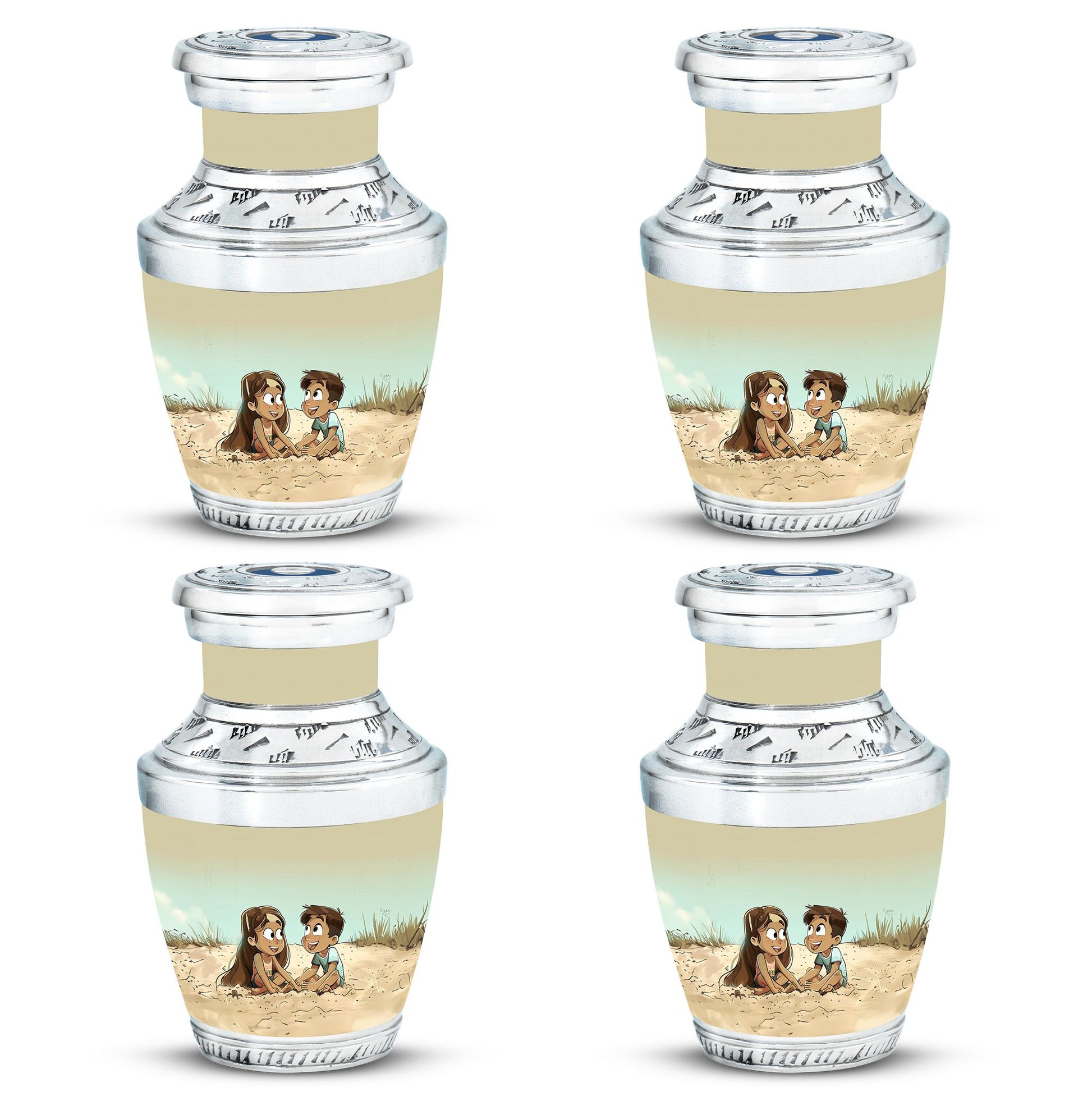 Brother And Sister Urn For Human Ashes Funeral, Ashes Urn For Ashes