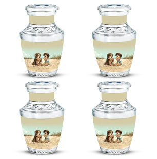 Brother And Sister Urn For Human Ashes Funeral, Ashes Urn For Ashes
