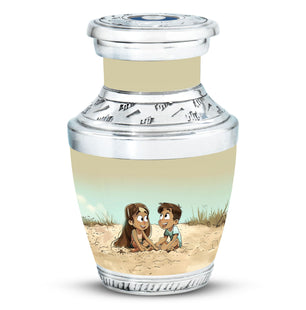Brother And Sister Urn For Human Ashes Funeral, Ashes Urn For Ashes