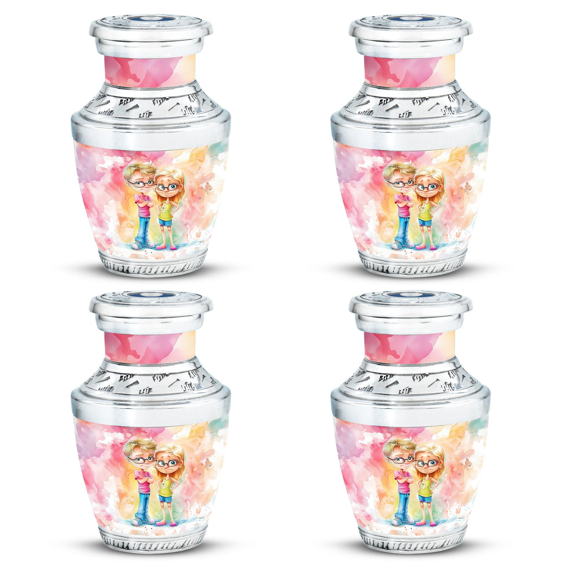 Brother And Sister Urn For Human Ashes Funeral, Ashes Cremation Urn