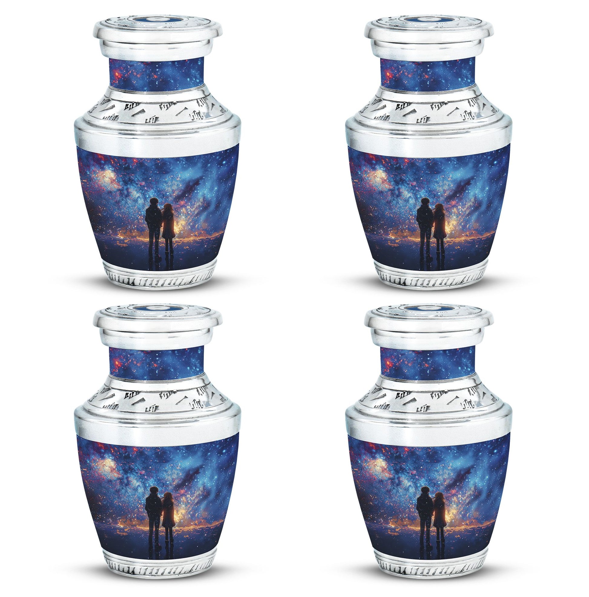 Brother And Sister Burial Urn For Human Large Funeral, Ashes Urn